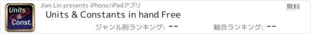 おすすめアプリ Units & Constants in hand Free