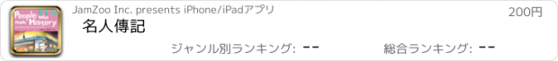 おすすめアプリ 名人傳記