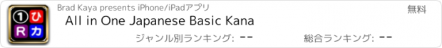 おすすめアプリ All in One Japanese Basic Kana