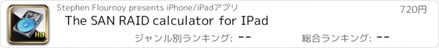 おすすめアプリ The SAN RAID calculator for IPad