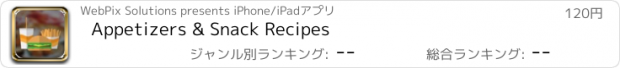 おすすめアプリ Appetizers & Snack Recipes