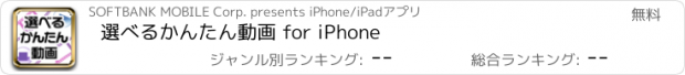 おすすめアプリ 選べるかんたん動画 for iPhone