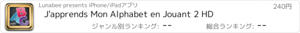 おすすめアプリ J'apprends Mon Alphabet en Jouant 2 HD