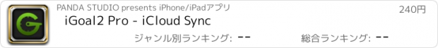 おすすめアプリ iGoal2 Pro - iCloud Sync