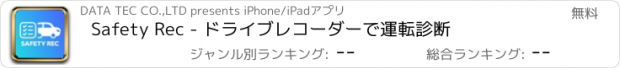 おすすめアプリ Safety Rec - ドライブレコーダーで運転診断