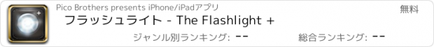 おすすめアプリ フラッシュライト - The Flashlight +