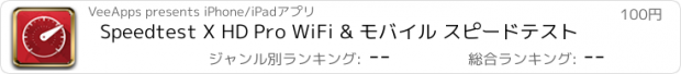 おすすめアプリ Speedtest X HD Pro WiFi & モバイル スピードテスト