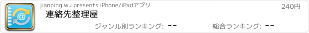 おすすめアプリ 連絡先整理屋