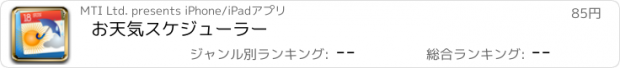 おすすめアプリ お天気スケジューラー