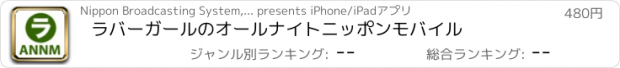 おすすめアプリ ラバーガールのオールナイトニッポンモバイル