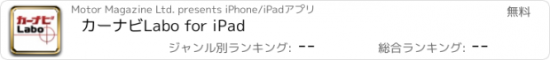 おすすめアプリ カーナビLabo for iPad