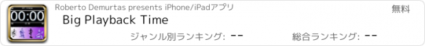 おすすめアプリ Big Playback Time
