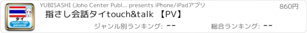 おすすめアプリ 指さし会話タイ　touch&talk 【PV】