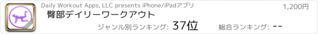 おすすめアプリ 臀部デイリーワークアウト