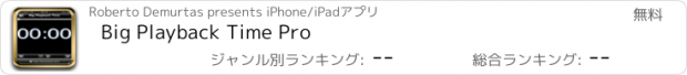 おすすめアプリ Big Playback Time Pro