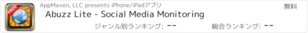 おすすめアプリ Abuzz Lite - Social Media Monitoring