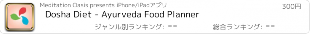 おすすめアプリ Dosha Diet - Ayurveda Food Planner