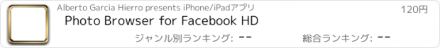 おすすめアプリ Photo Browser for Facebook HD