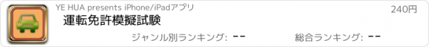 おすすめアプリ 運転免許模擬試験