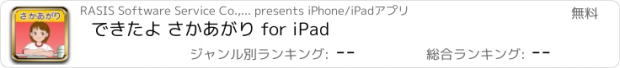 おすすめアプリ できたよ さかあがり for iPad