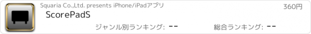 おすすめアプリ ScorePadS