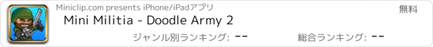 おすすめアプリ Mini Militia - Doodle Army 2