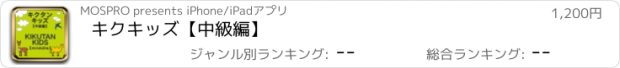 おすすめアプリ キクキッズ【中級編】