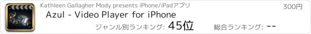 おすすめアプリ Azul - Video Player for iPhone