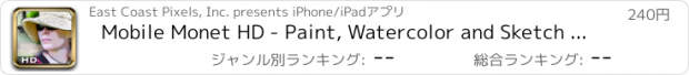 おすすめアプリ Mobile Monet HD - Paint, Watercolor and Sketch Photo Effects