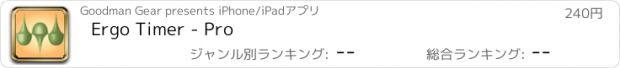 おすすめアプリ Ergo Timer - Pro