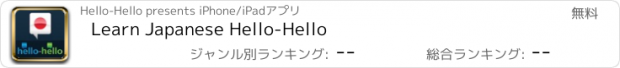 おすすめアプリ Learn Japanese Hello-Hello