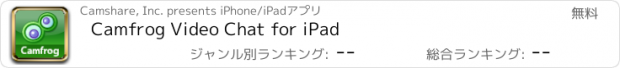 おすすめアプリ Camfrog Video Chat for iPad