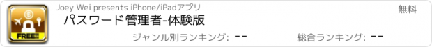 おすすめアプリ パスワード管理者-体験版