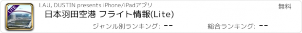 おすすめアプリ 日本羽田空港 フライト情報(Lite)