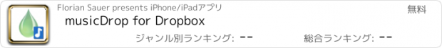 おすすめアプリ musicDrop for Dropbox