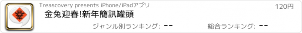 おすすめアプリ 金兔迎春!新年簡訊罐頭