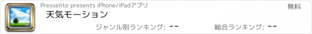 おすすめアプリ 天気モーション