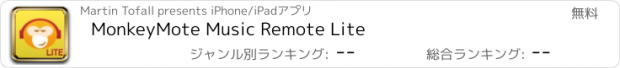 おすすめアプリ MonkeyMote Music Remote Lite