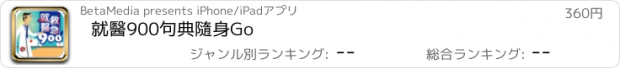 おすすめアプリ 就醫900句典隨身Go