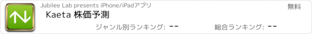 おすすめアプリ Kaeta 株価予測