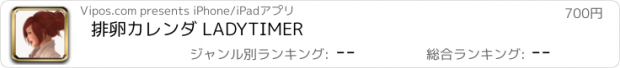 おすすめアプリ 排卵カレンダ LADYTIMER