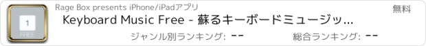おすすめアプリ Keyboard Music Free - 蘇るキーボードミュージック無料版