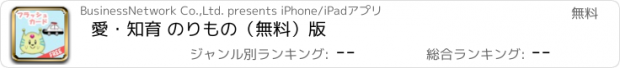 おすすめアプリ 愛・知育 のりもの（無料）版