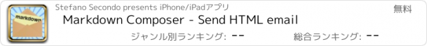 おすすめアプリ Markdown Composer - Send HTML email
