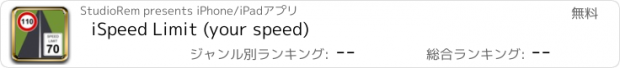 おすすめアプリ iSpeed Limit (your speed)