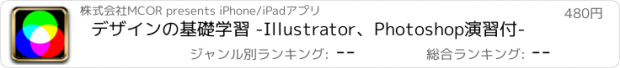 おすすめアプリ デザインの基礎学習 -Illustrator、Photoshop演習付-