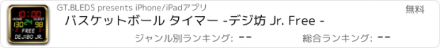 おすすめアプリ バスケットボール タイマー -デジ坊 Jr. Free -