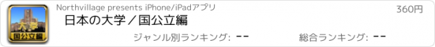 おすすめアプリ 日本の大学／国公立編