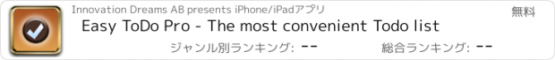 おすすめアプリ Easy ToDo Pro - The most convenient Todo list