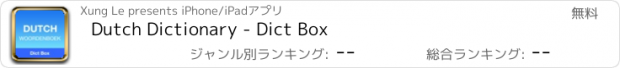 おすすめアプリ Dutch Dictionary - Dict Box